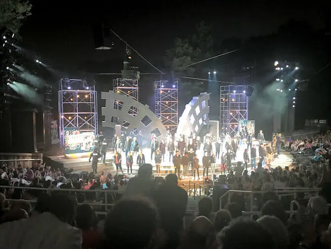Shakespeare in the Park New Yorkissa - Loppunäytös