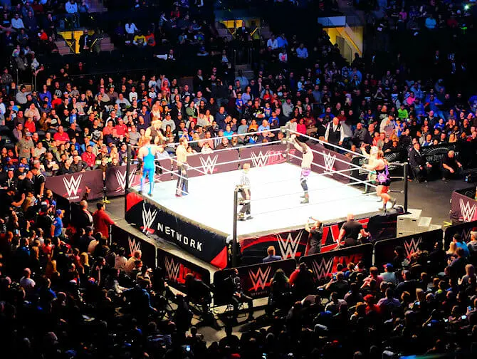 WWE paini-liput New Yorkissa - Ottelu