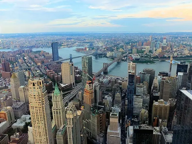 Parhaat nakoalapaikat New Yorkissa - One World Observatory