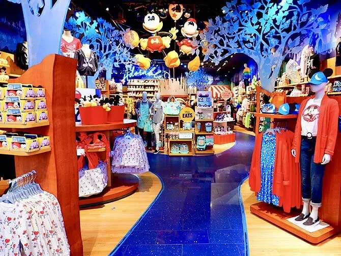 Disney kauppa Times Squarella