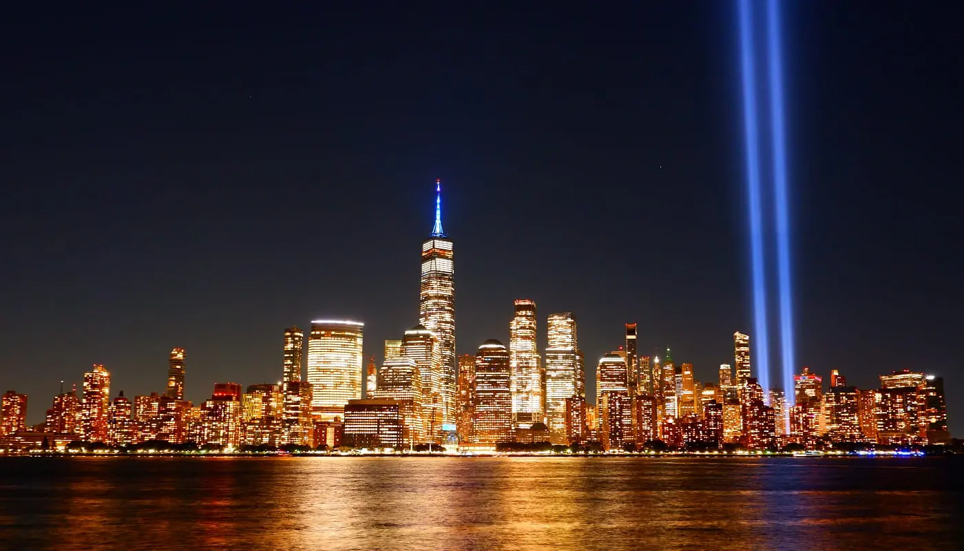 9/11-muistopäivä New Yorkissa - Tribute in Light
