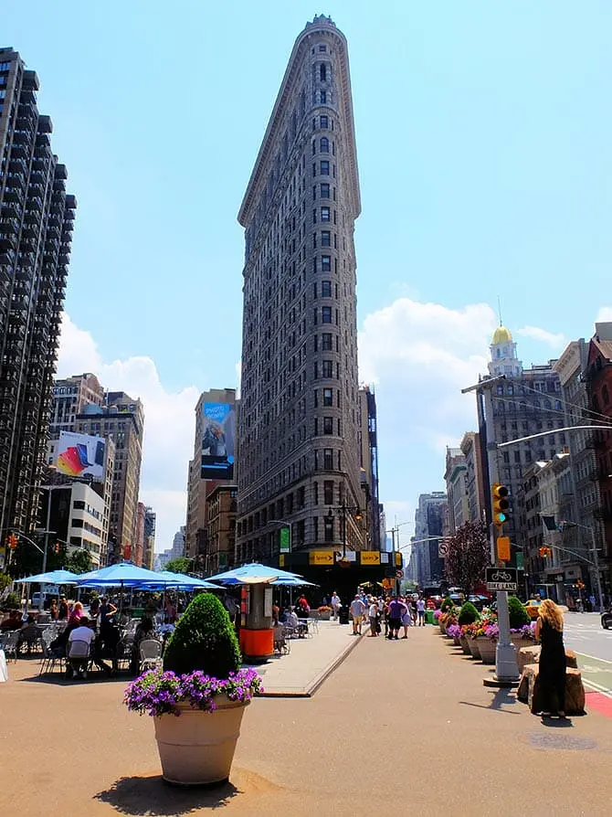 Supersankarit-kierros New Yorkissa - Flatiron Building