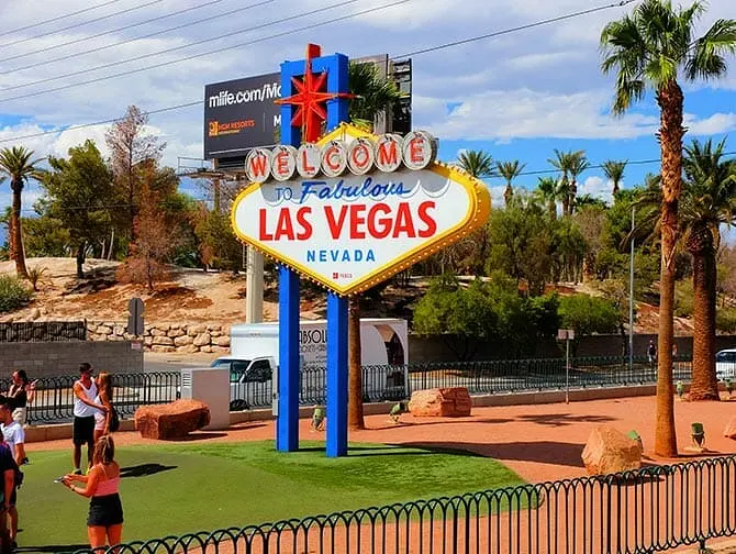 USA-alennuspassi - Las Vegas