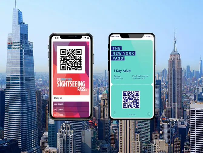 New York Sightseeing Day Pass ja New York Pass  kaupunkipassien erot