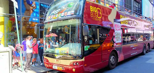 Hop on Hop off -bussi