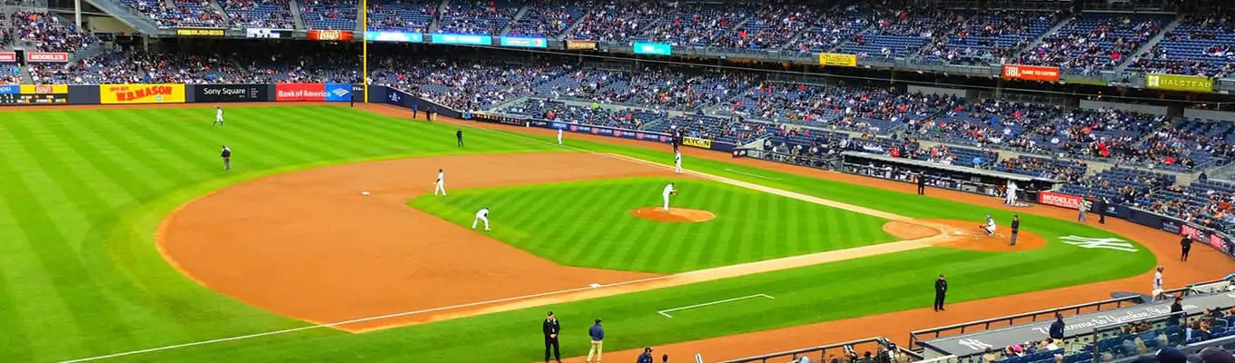 Baseball-ottelu: New York Yankees