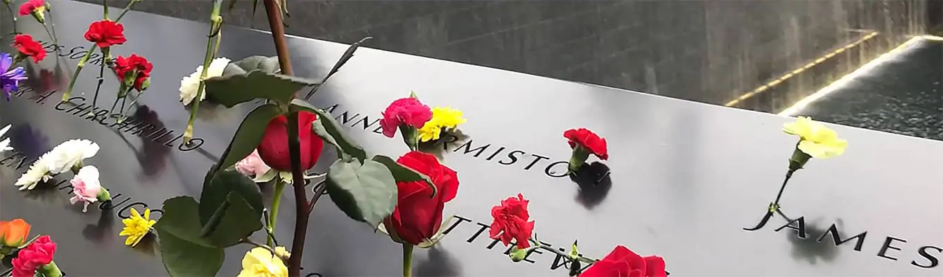 Tribute in Light 9/11-muistomerkillä