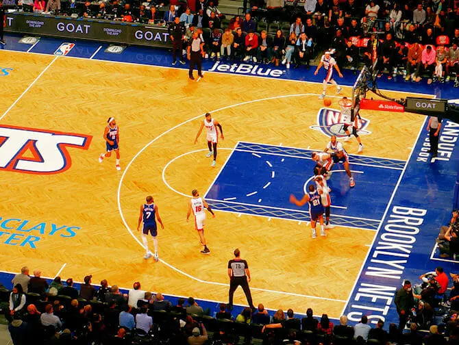 Otteluohjelma urheilu New Yorkissa - Brooklyn Nets