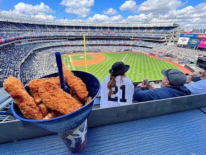 Otteluohjelma urheilu New Yorkissa - NY Yankees