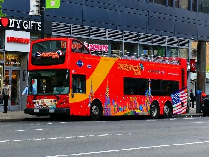 New York bussikierros ja nähtävyys alennuspaketti