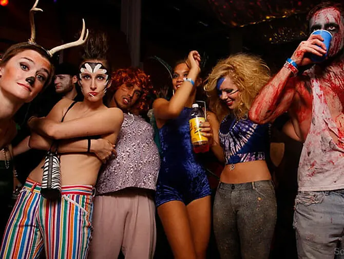 Halloween-bileet New Yorkissa
