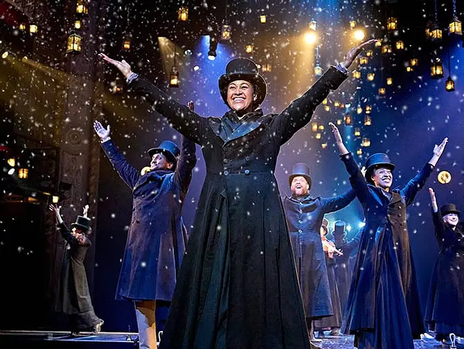 A Christmas Carol Broadway-liput