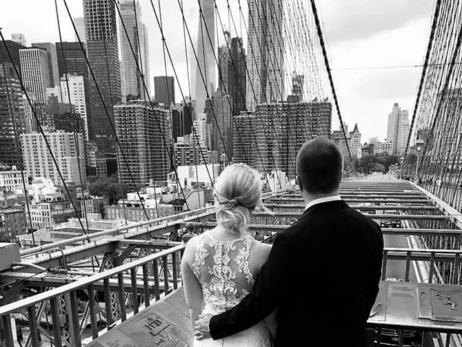 Hääkuvaaja New Yorkissa