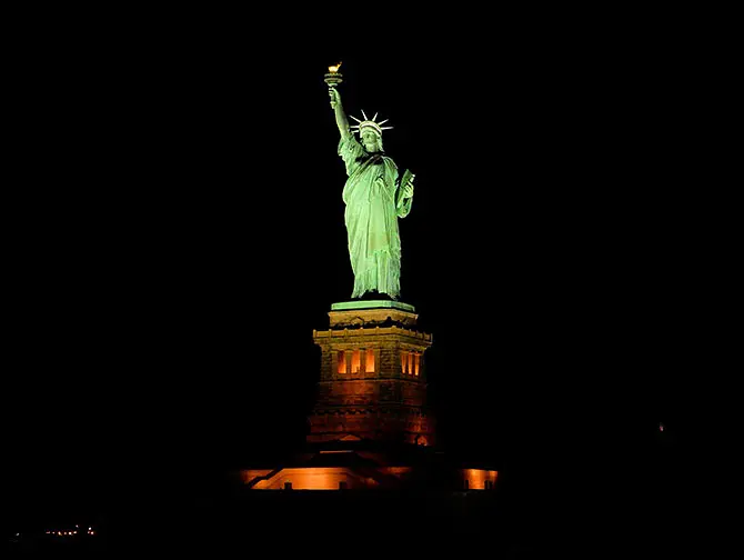 Jouluinen risteily New Yorkissa - Vapaudenpatsas
