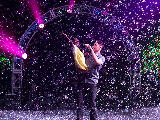 Gazillion Bubble Show Broadway-liput - Perheshow