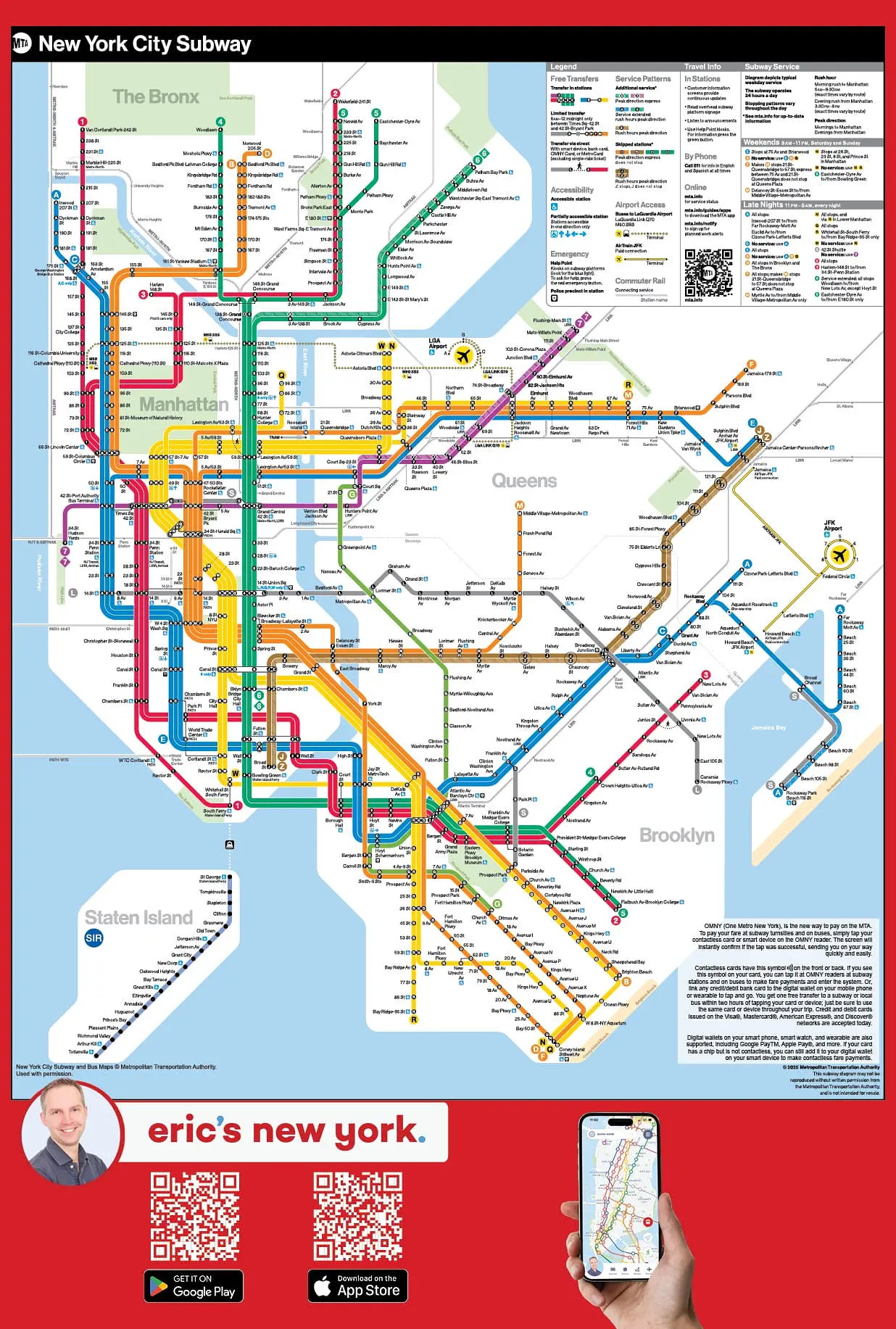 MTA metro- ja bussikartat