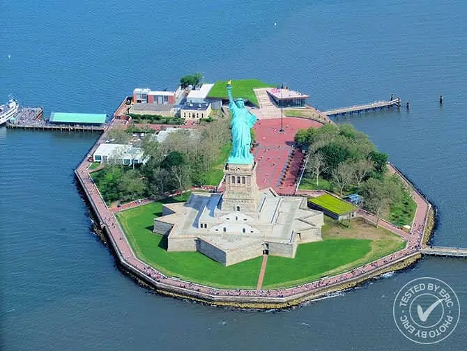 New York Helikopterilento - Vapaudenpatsas