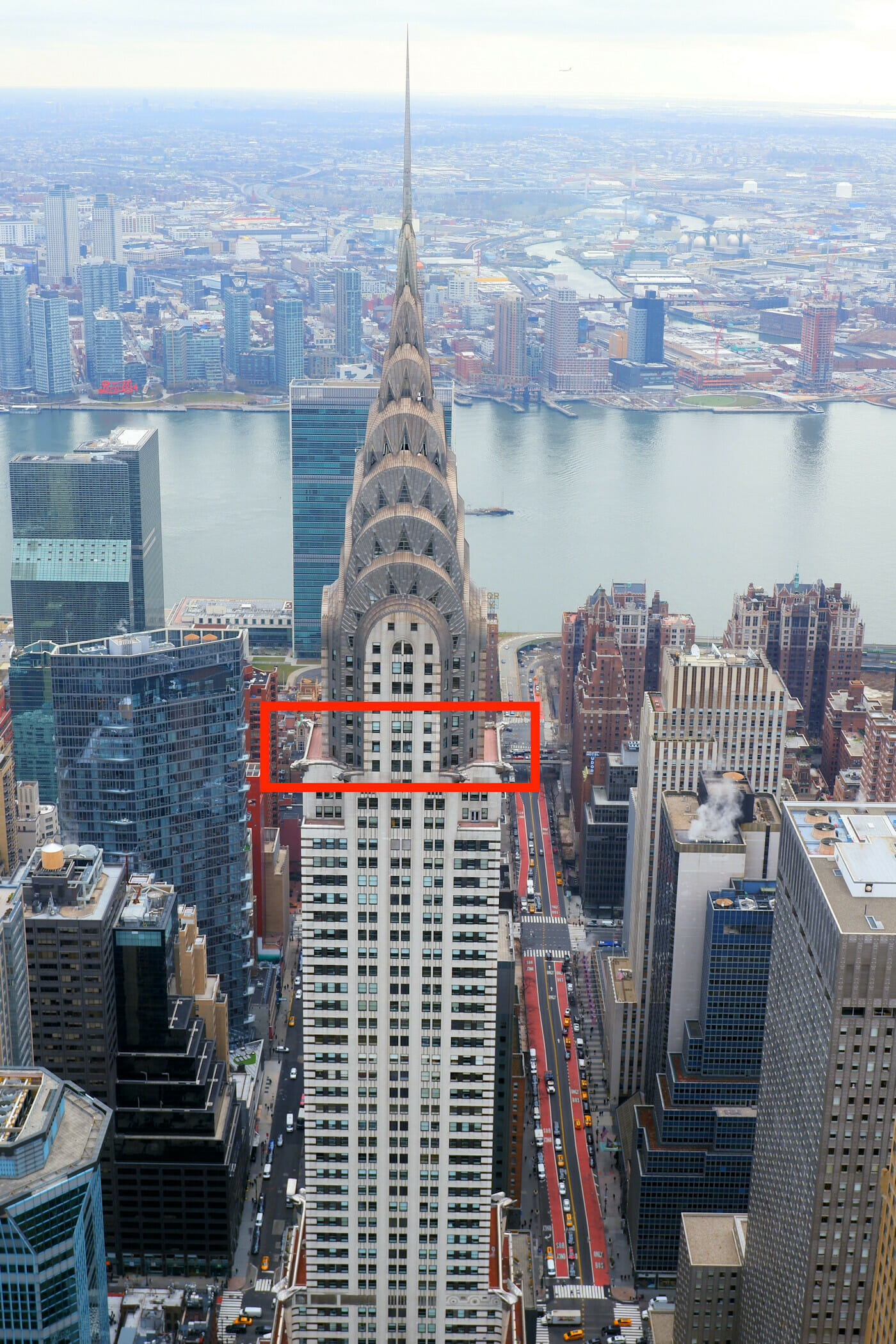 Chrysler Building Observation Deck -liput - Sijainti