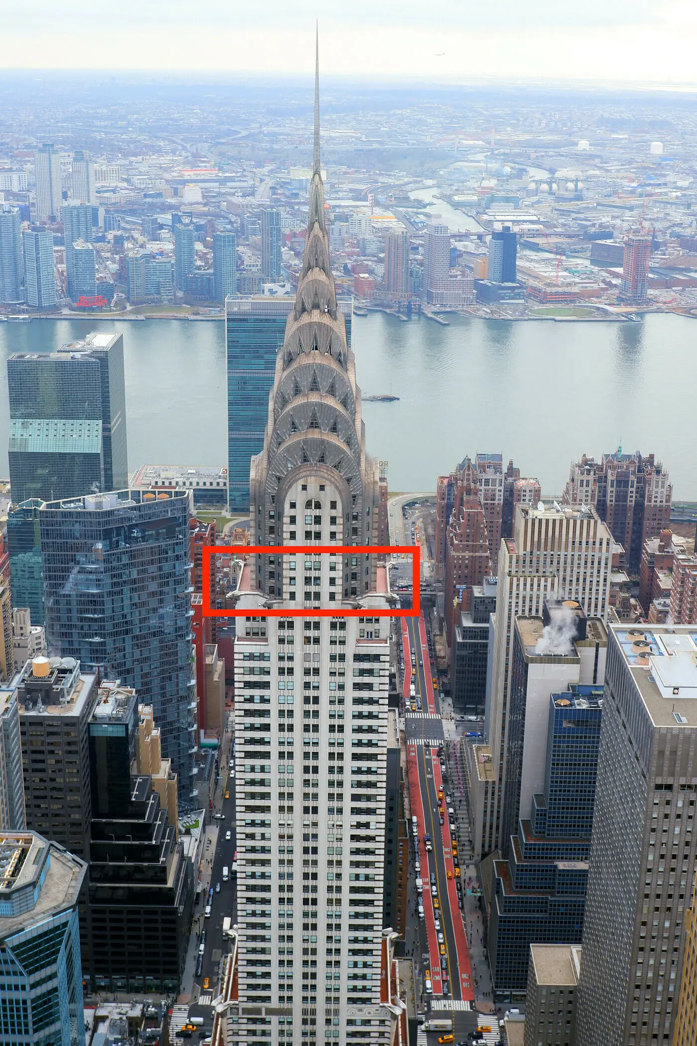 Chrysler Building Observation Deck -liput - Sijainti