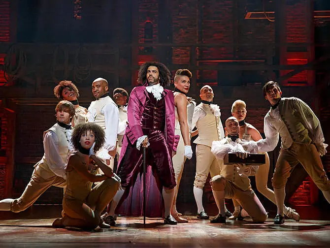 Hamilton Broadway-liput - Joukko