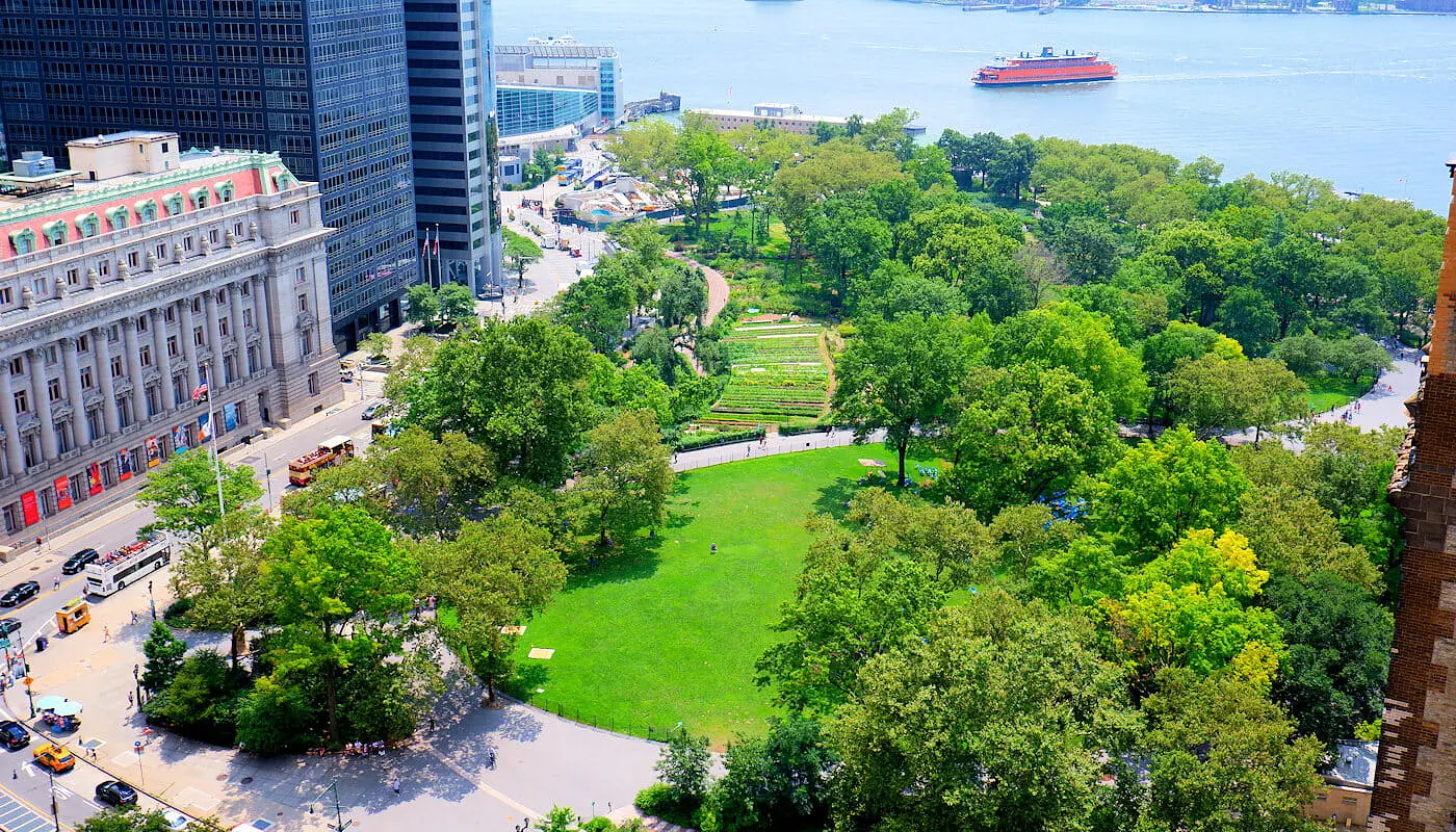 Puistot New Yorkissa - Battery Park
