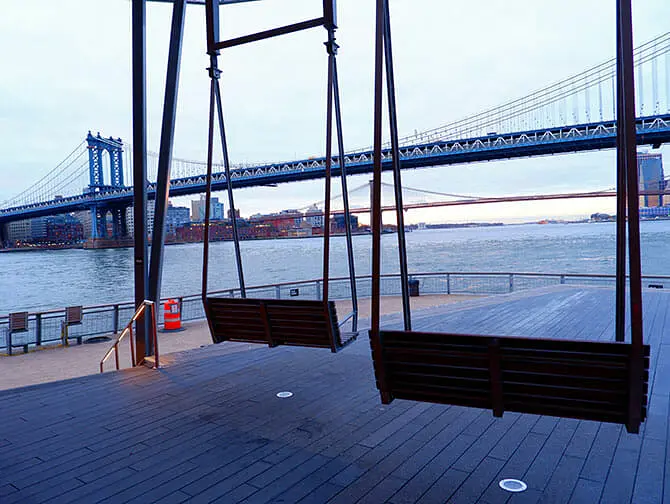Manhattan Bridge New Yorkissa - Näköala