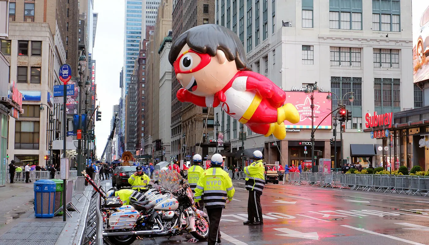 Thanksgiving New Yorkissa - Thanksgiving Day Parade New York