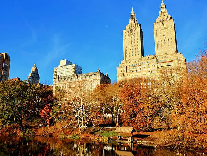 Elokuvien ja sarjojen kuvauspaikat New Yorkissa - Central Park
