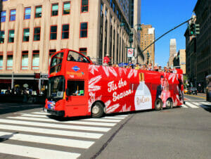 Gray Line Hop on Hop off -bussi New Yorkissa