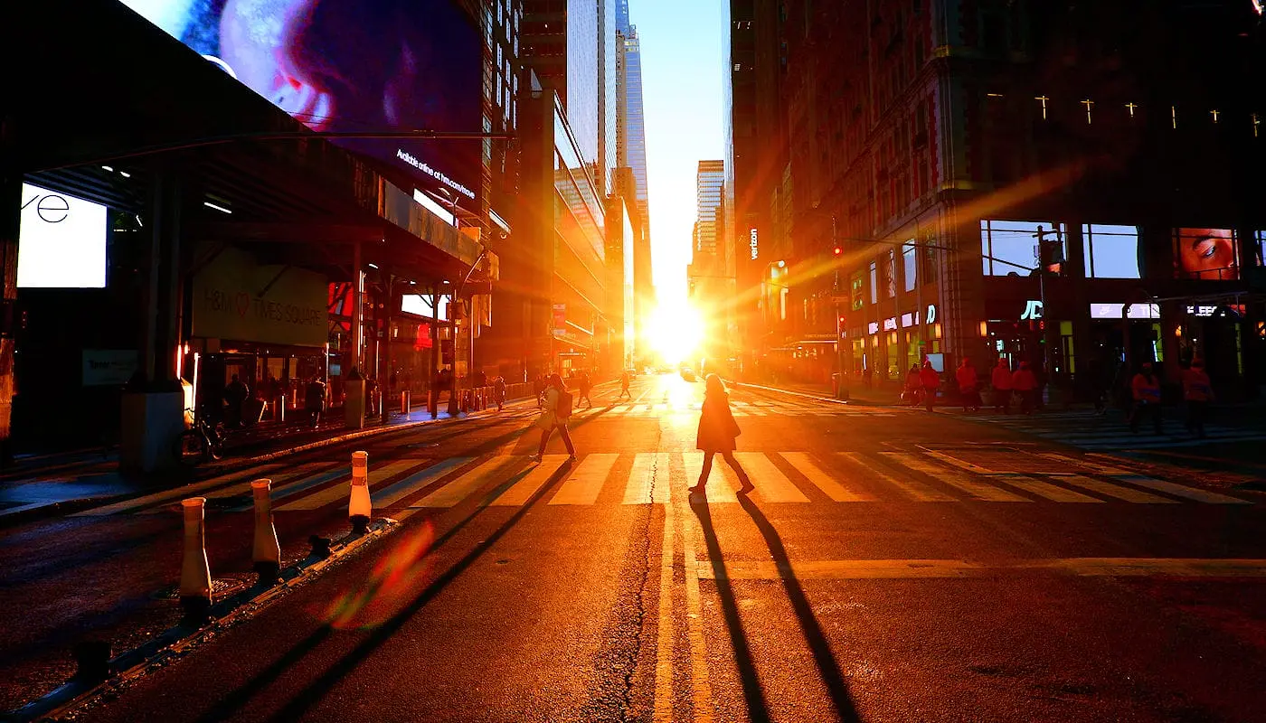 Manhattanhenge - Katukuva
