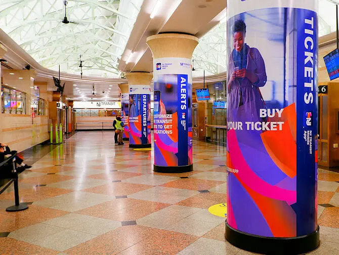 Penn Station New Yorkissa - NJ Transit
