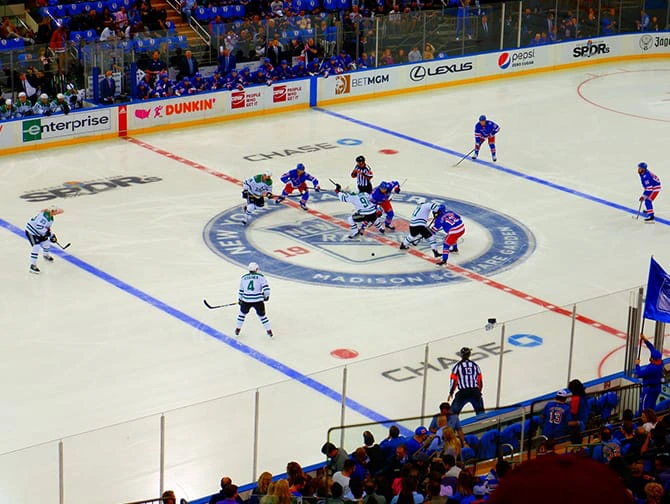 Nain suunnittelet New York Rangers matkan New Yorkiin - Pelaajat
