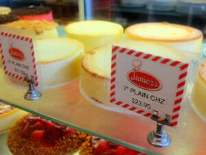 Paras cheesecake New Yorkissa
