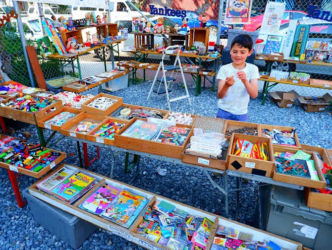 Kirpputorit New Yorkissa - Williamsburg Brooklyn Flea
