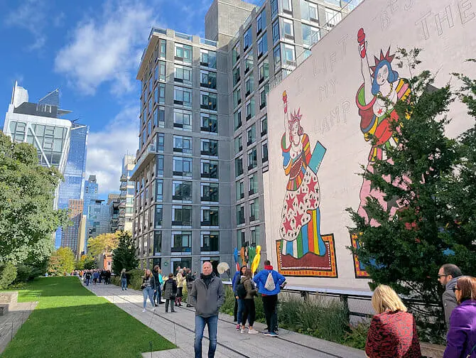 Mitä tehdä New Yorkin Chelseassa - High Line