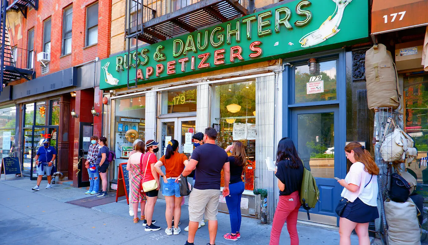 Parhaat bagelit New Yorkissa - Russ and Daughters