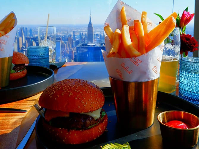 Parhaat hampurilaiset New Yorkissa - Peak-hampurilainen