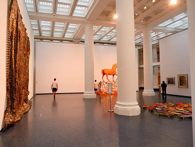 Brooklyn Museum New Yorkissa - Museon sisällä
