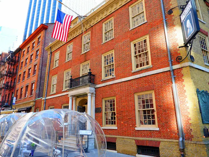 Opastettu Hamilton-kierros New Yorkissa - Fraunces Tavern