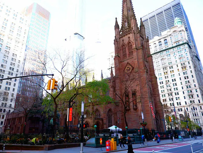 Opastettu Hamilton-kierros New Yorkissa - Trinity Church