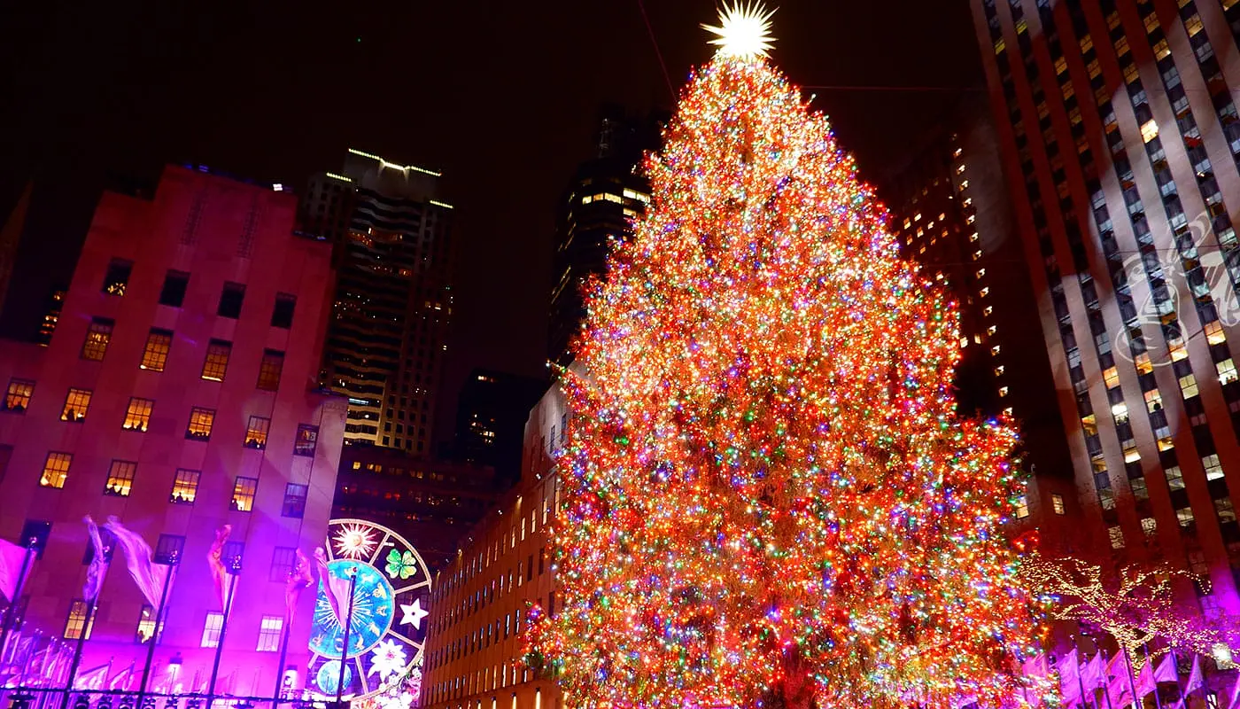 Rockefeller Center Christmas Tree Lighting -seremonia - Rockefellerin joulukuusi