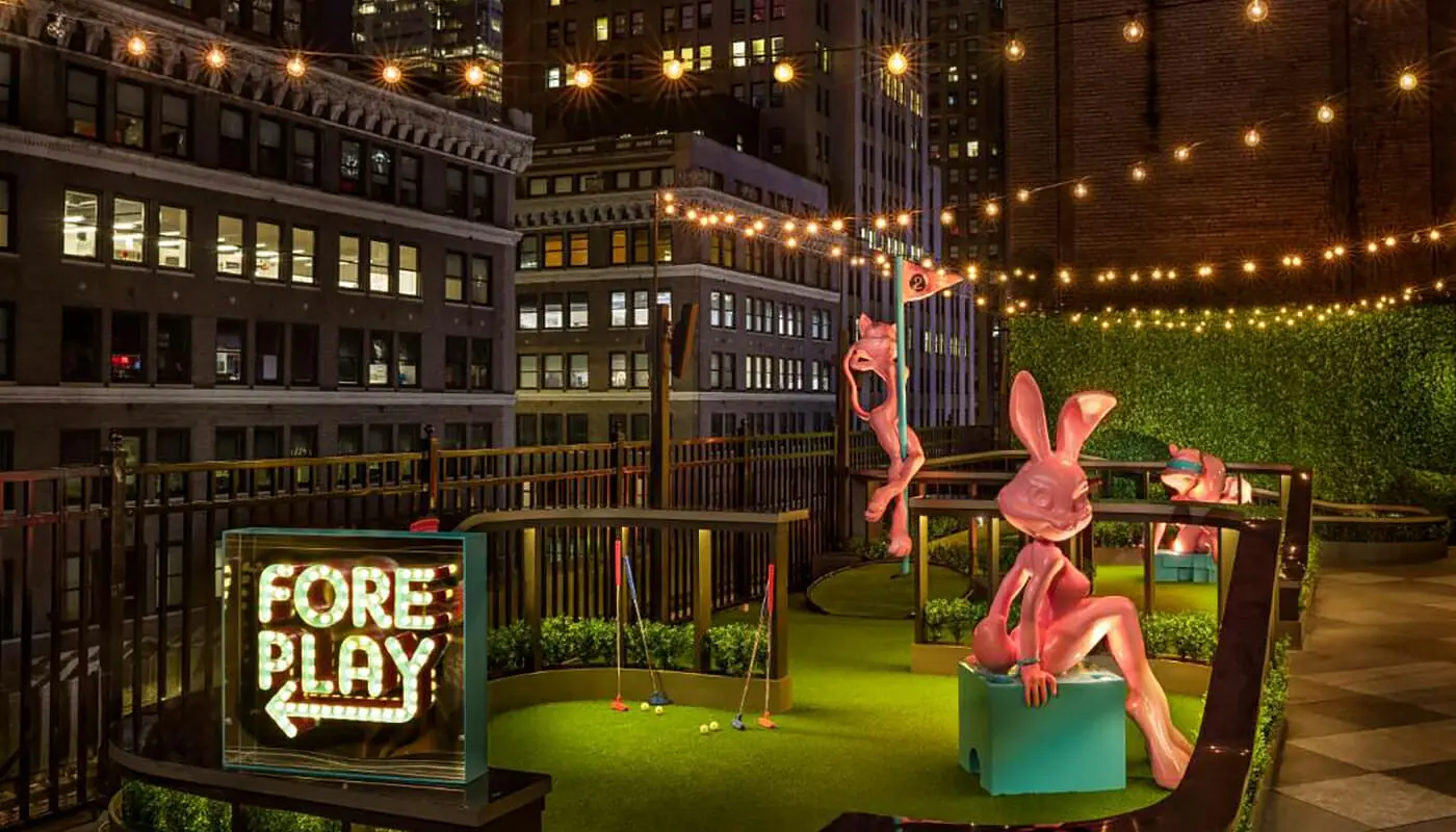 Edulliset hotellit New Yorkissa - Moxy Times Square
