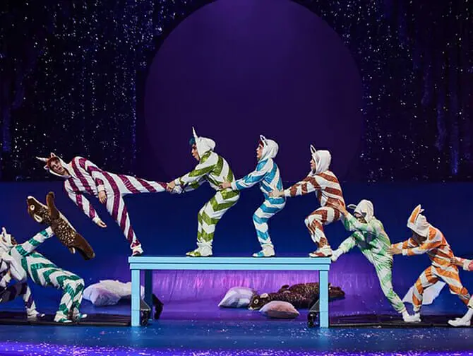Cirque du Soleil Twas the Night Before -liput - Esitys