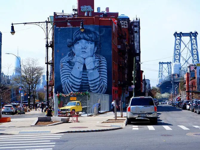 Katutaidekierros New Yorkissa - Brooklyn Williamsburg