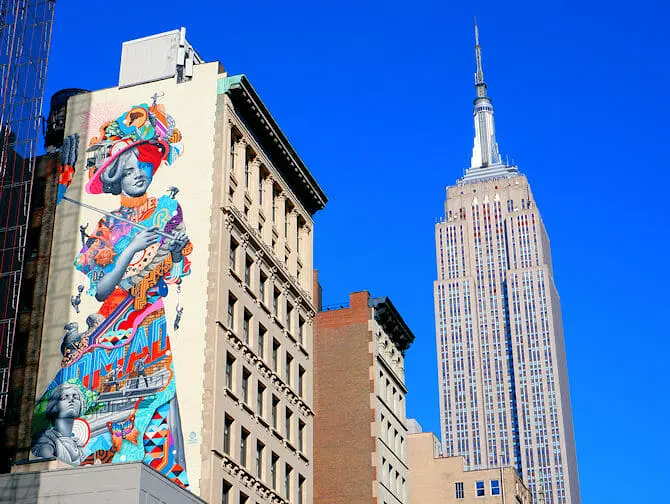Katutaidekierros New Yorkissa - Manhattan NYC