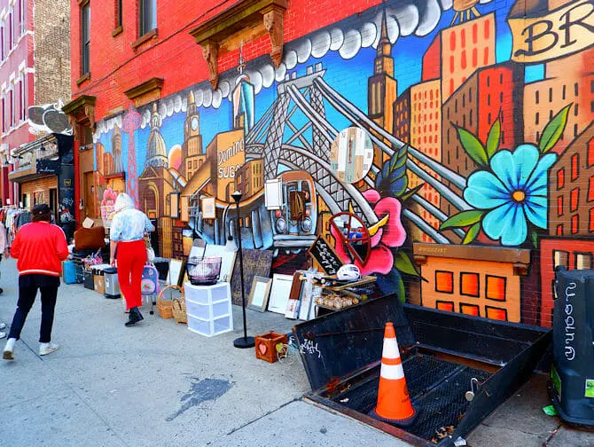 Katutaidekierros New Yorkissa - Williamsburg