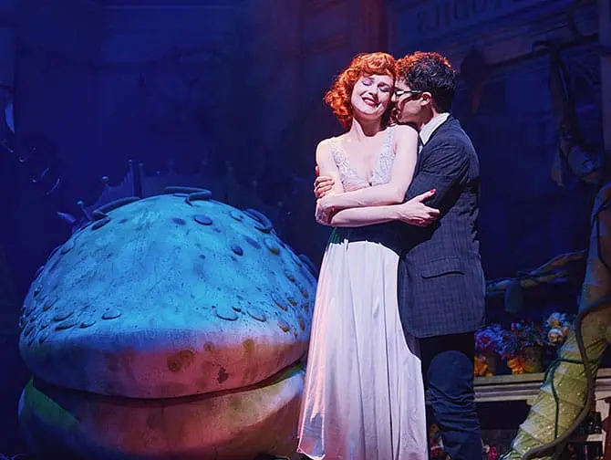 Little Shop of Horrors Broadway-liput - Seymour ja Audrey