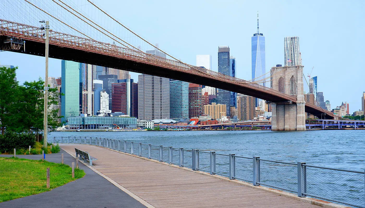 Mitä tehdä Dumbossa - Brooklyn Bridge Park