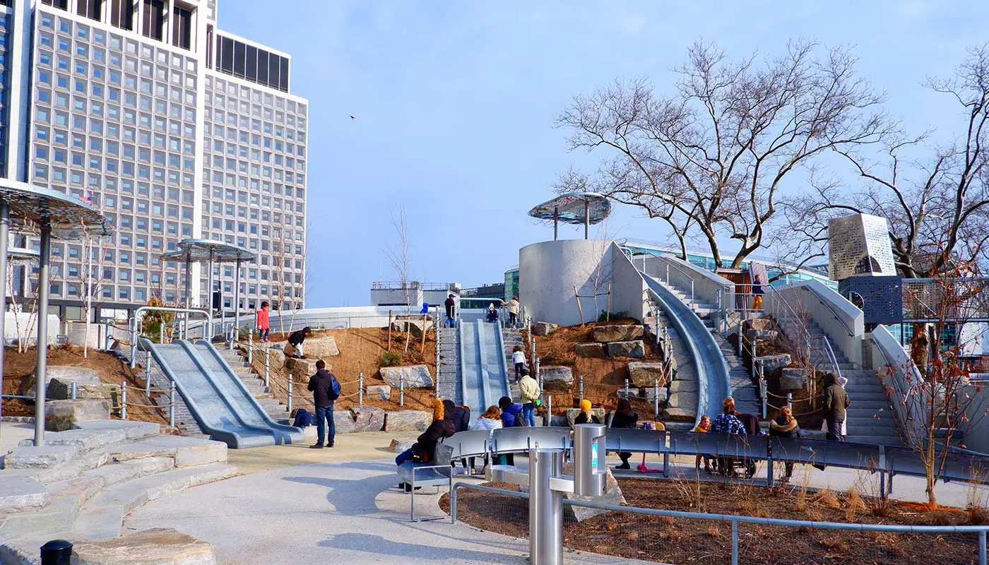 Leikkipuistot New Yorkissa - Battery Playscape