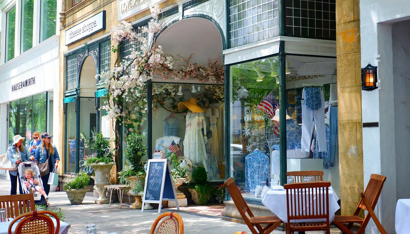 Päiväreissu Hamptonsiin - Shoppailu